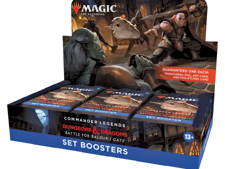 Commander Legends Baldur s Gate Set Booster Box Supply