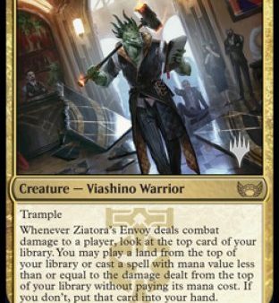 Ziatora s Envoy (Promo Pack) [Streets of New Capenna Promos] Supply