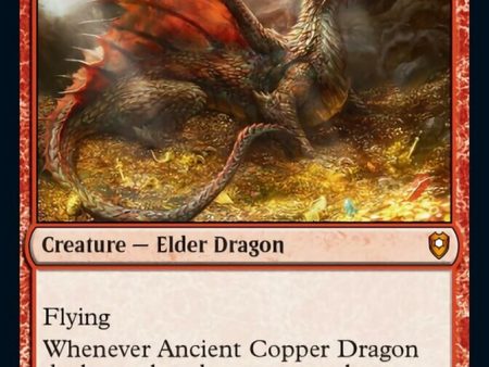 Ancient Copper Dragon [Commander Legends: Battle for Baldur s Gate] Cheap