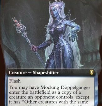 Mocking Doppelganger (Extended Art) [Commander Legends: Battle for Baldur s Gate] Fashion