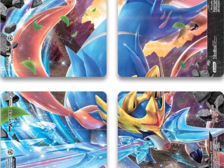 Zacian V-Union (Set of 4) [Sword & Shield: Black Star Promos] Discount