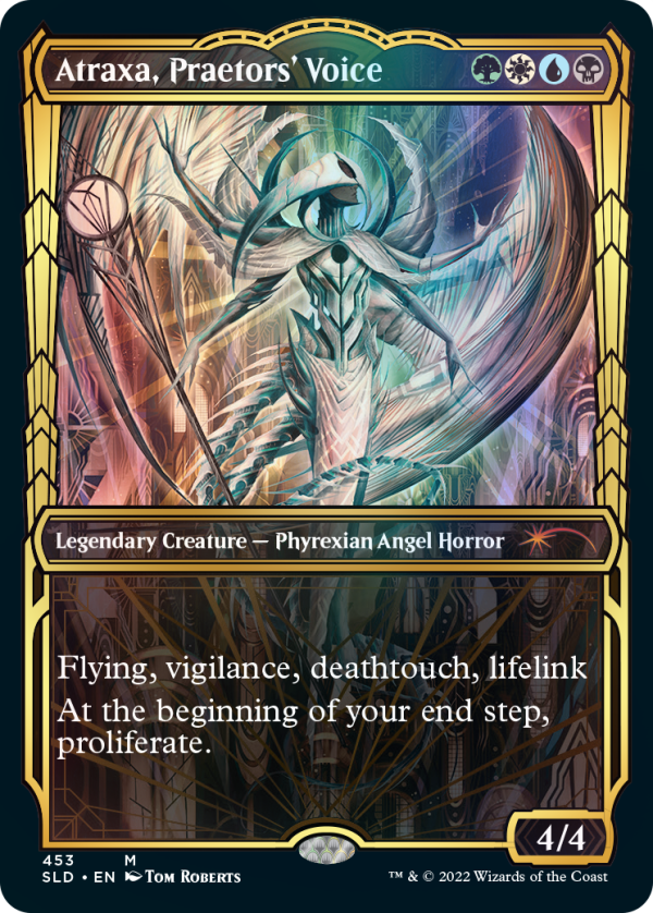 Atraxa, Praetors  Voice (Showcase Gilded Foil) [Secret Lair Drop Series] For Discount