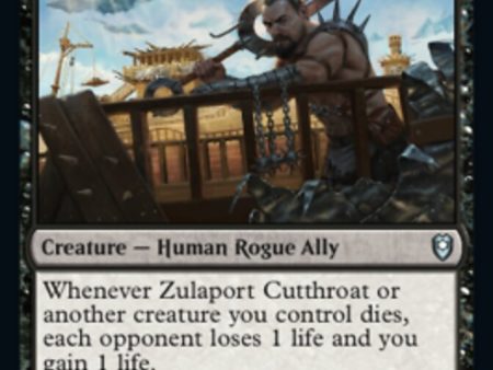 Zulaport Cutthroat [Commander Legends: Battle for Baldur s Gate] For Discount