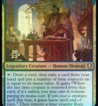 Alaundo the Seer [Commander Legends: Battle for Baldur s Gate Prerelease Promos] Cheap