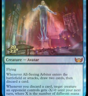 All-Seeing Arbiter [Streets of New Capenna Prerelease Promos] Hot on Sale