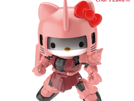 HELLO KITTY MS-06S CHAR S ZAKUII [SD GUNDAM CROSS SILHOUETTE] Discount