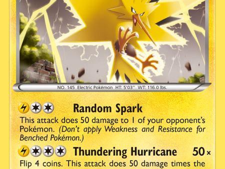 Zapdos (46 113) (Theme Deck Exclusive) [Black & White: Legendary Treasures] Online Sale