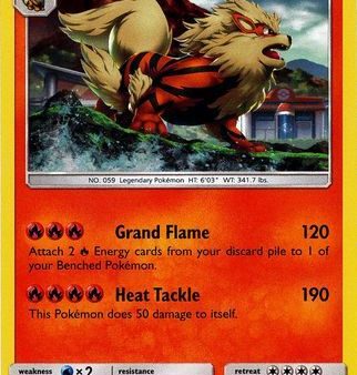 Arcanine (22 214) (Cosmos Holo) [Sun & Moon: Unbroken Bonds] Hot on Sale