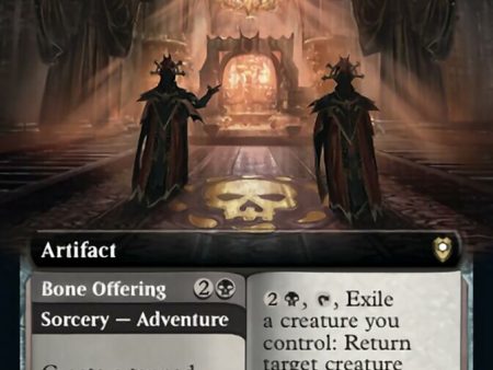 Altar of Bhaal    Bone Offering (Extended Art) [Commander Legends: Battle for Baldur s Gate] Online