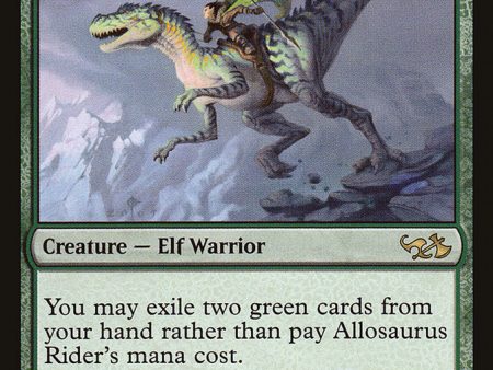 Allosaurus Rider (Elves vs. Goblins) [Duel Decks Anthology] Online