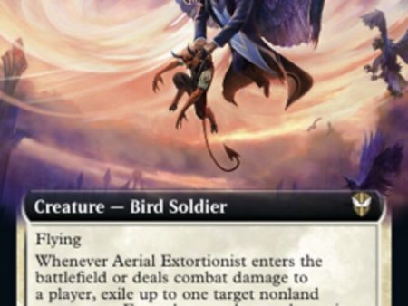 Aerial Extortionist (Extended Art) [Streets of New Capenna Commander] Online