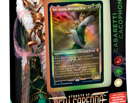 MTG: Streets of New Capenna Commander Deck: Cabaretti Cacophony Supply