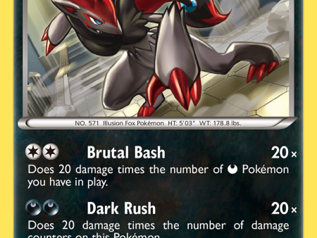 Zoroark (90 113) (Theme Deck Exclusive) [Black & White: Legendary Treasures] For Discount