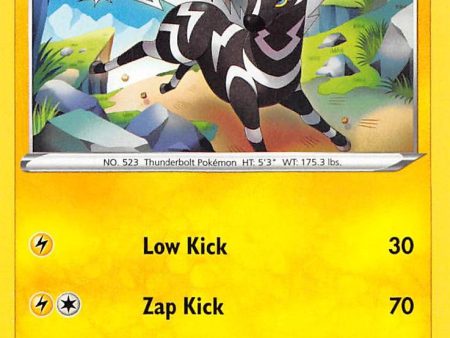 Zebstrika (054 185) (Pikachu Stamp #34) [Battle Academy 2022] For Cheap