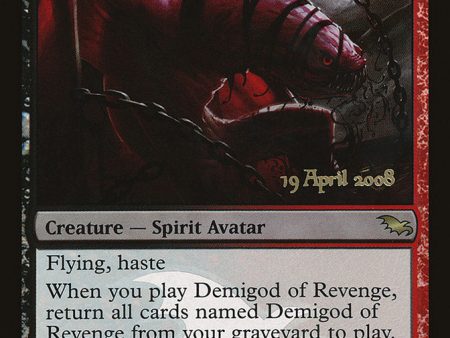 Demigod of Revenge [Shadowmoor Promos] Online Sale