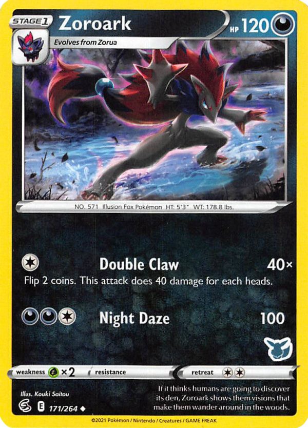 Zoroark (171 264) (Eevee Deck) [Battle Academy 2022] Cheap