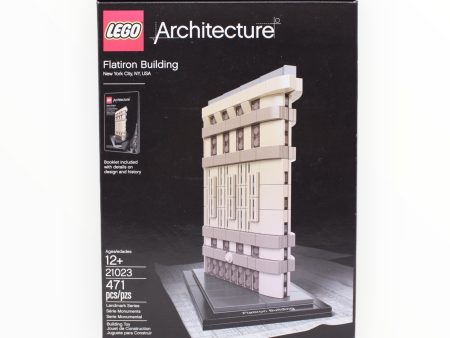 Retired Set 21023 Architecture Flatiron Building (slight color fading on box) on Sale