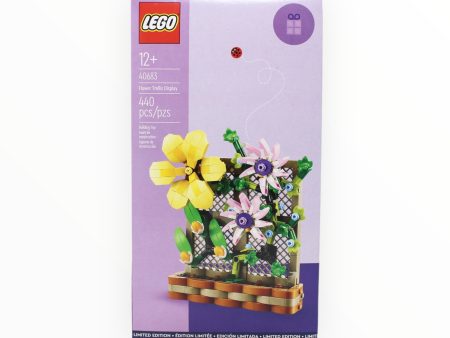 Retired Set 40683 LEGO Flower Trellis Display Cheap