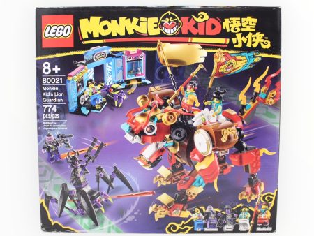 Certified Used Set 80021 Monkie Kid’s Lion Guardian (open box, sealed bags) For Cheap