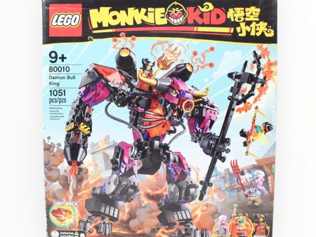 Retired Set 80010 Monkie Kid Demon Bull King on Sale