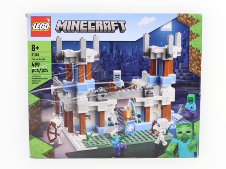 Certified Used Set 21186 Minecraft The Ice Castle (damaged box) Hot on Sale