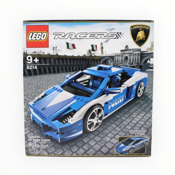 Retired Set 8214 Racers Gallardo LP 560-4 Polizia (damaged box) on Sale