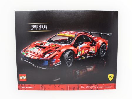 Retired Set 42125 Technic Ferrari 488 GTE AF CORSE #51 Supply