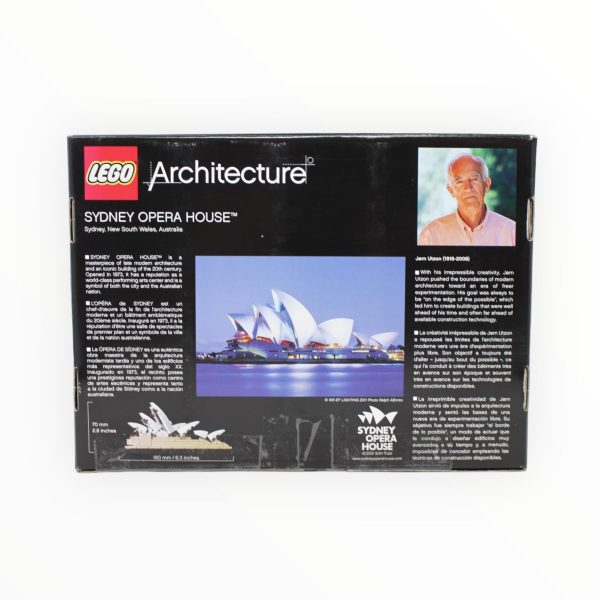 Certified Used Set 21012 Architecture Sydney Opera House For Sale