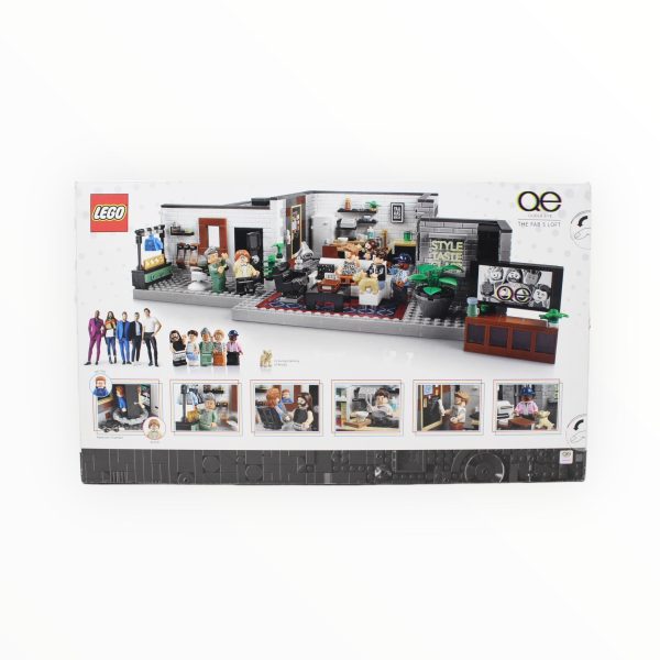 Retired Set 10291 Queer Eye - The Fab 5 Loft (damaged box) on Sale