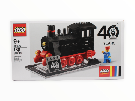 Retired Set 40370 LEGO Trains 40th Anniversary Set Supply