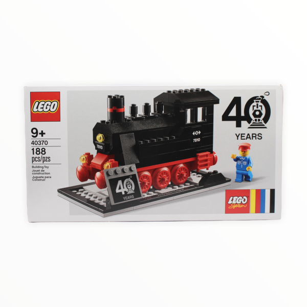 Retired Set 40370 LEGO Trains 40th Anniversary Set Supply