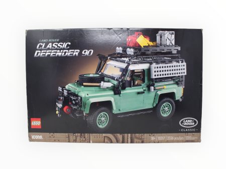 Certified Used Set 10317 Icons Land Rover Classic Defender 90 (open box, sealed bags) Fashion