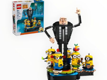 75582 Despicable Me 4 Brick-Built Gru and Minions Sale