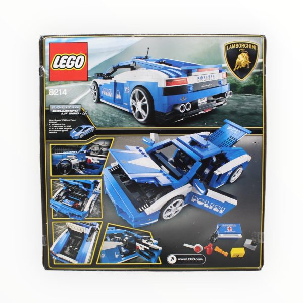 Retired Set 8214 Racers Gallardo LP 560-4 Polizia (damaged box) on Sale