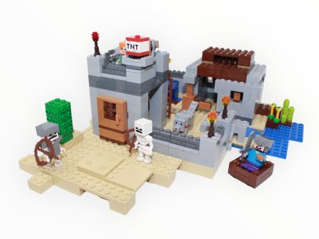 Used Set 21121 Minecraft The Desert Outpost For Discount