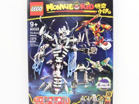 Retired Set 80028 Monkie Kid The Bone Demon For Sale