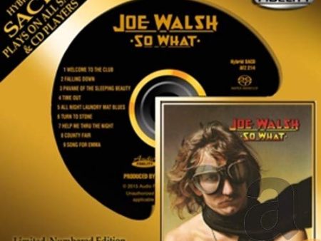 WALSH, JOE (EAGLES)  - SO WHAT (HYBRID SACD) For Discount